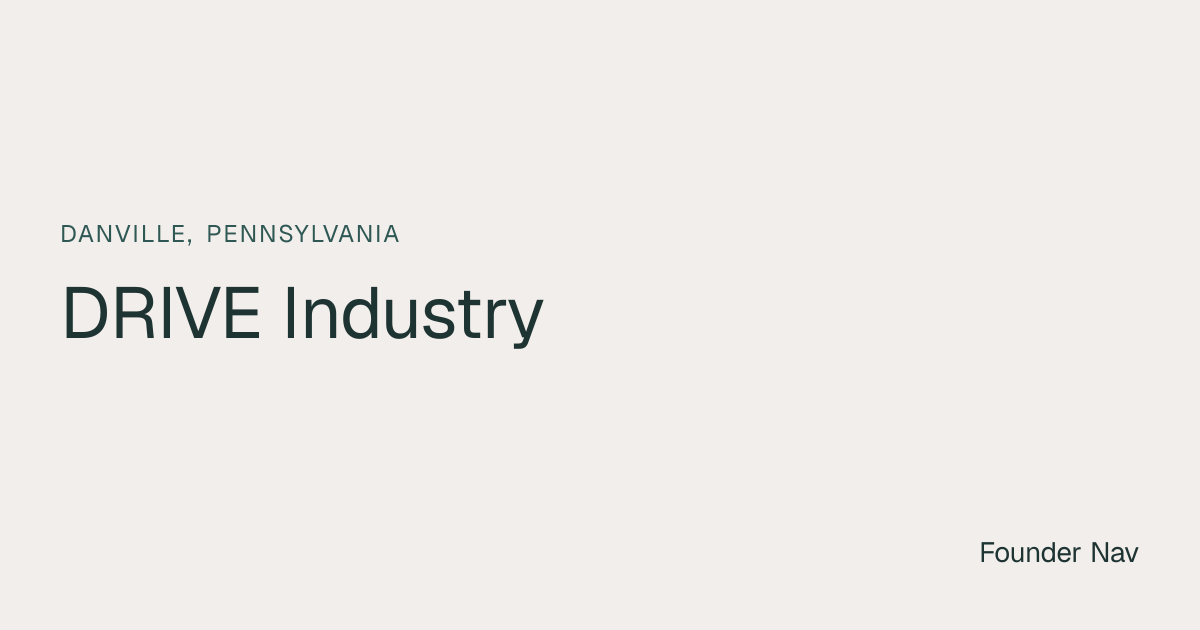 DRIVE Industry | Founder Nav